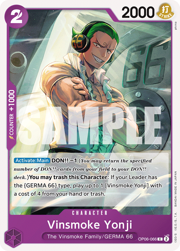 Vinsmoke Yonji — OP06-066