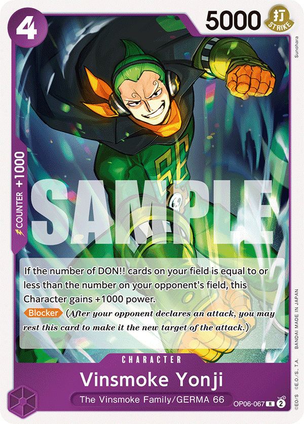 Vinsmoke Yonji — OP06-067