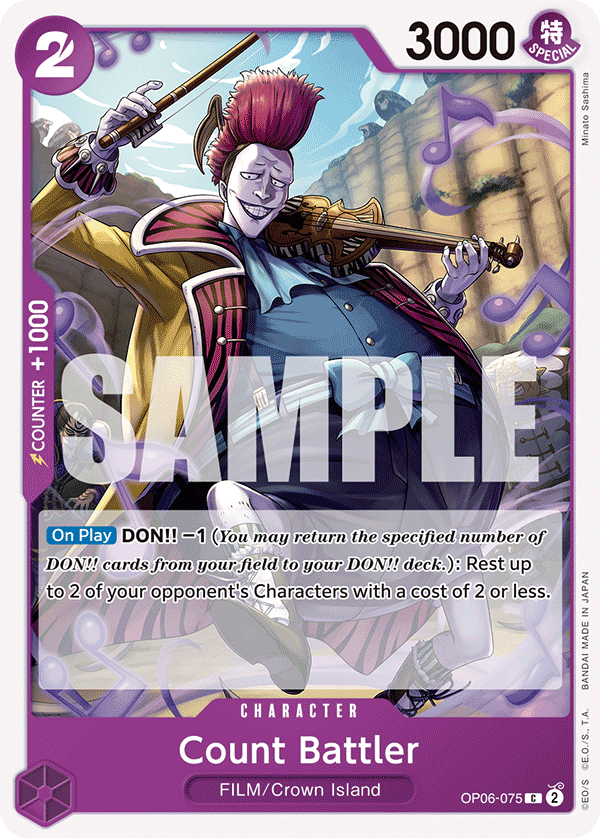 Count Battler — OP06-075