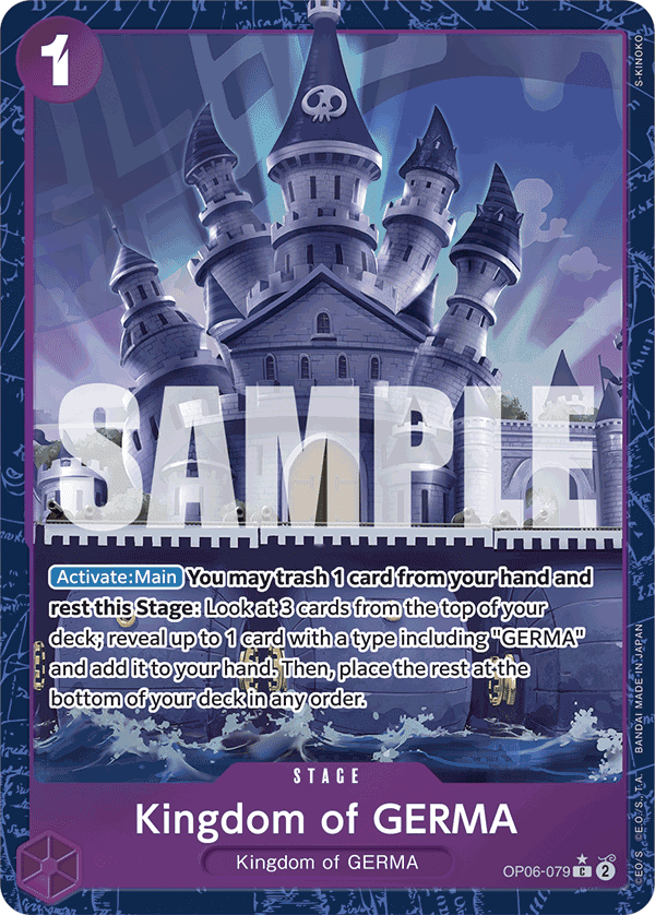 Kingdom of GERMA — OP06-079p4