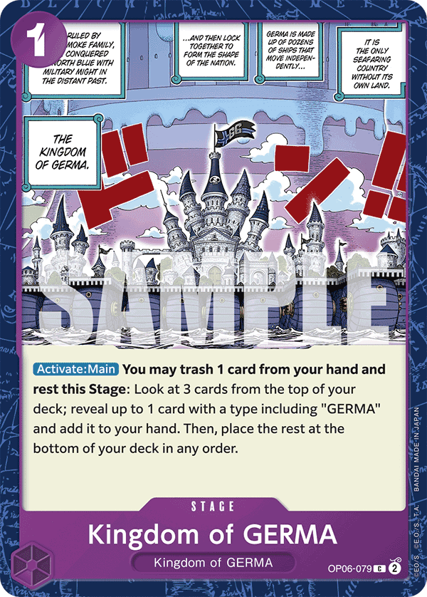 Kingdom of GERMA — OP06-079r1