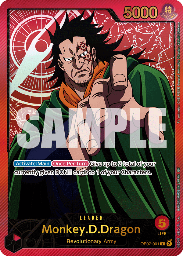 Monkey.D.Dragon — OP07-001p2