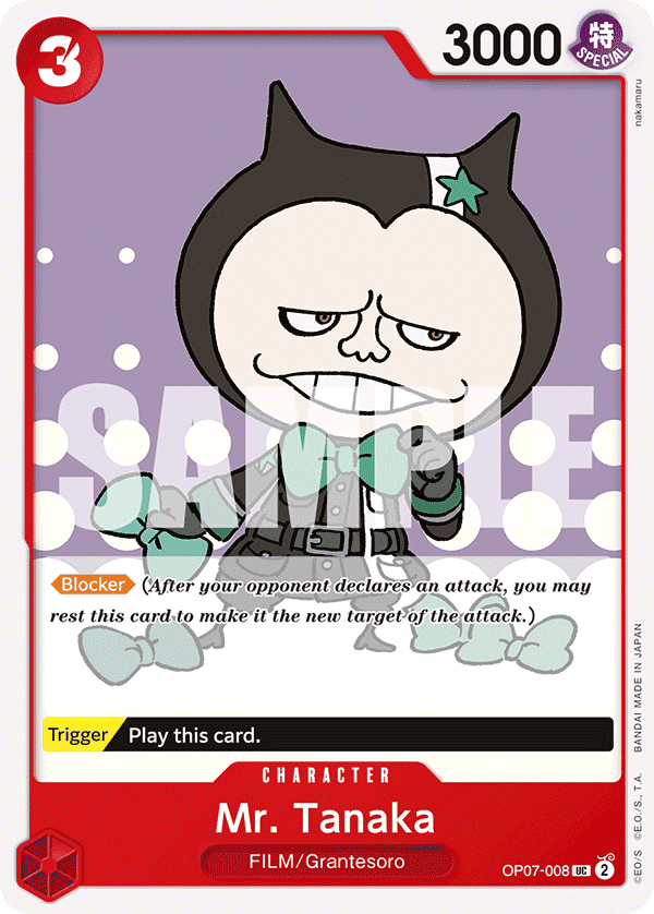 Mr. Tanaka — OP07-008