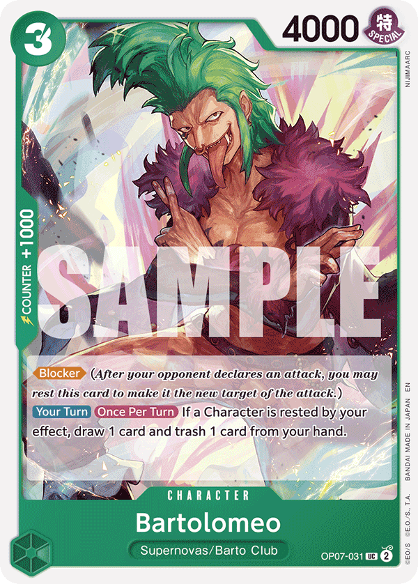 Bartolomeo — OP07-031r1