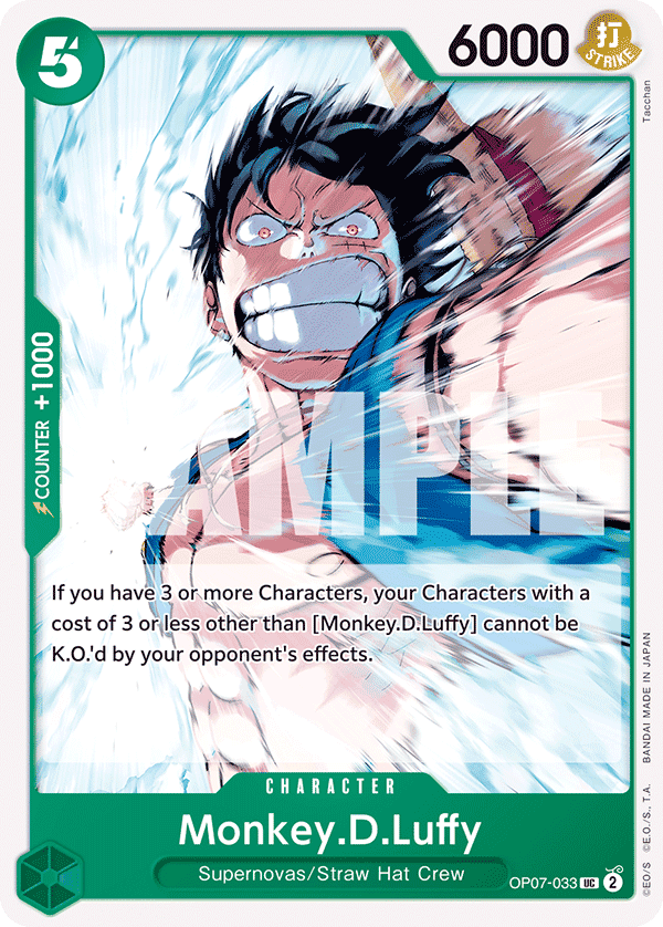 Monkey.D.Luffy — OP07-033