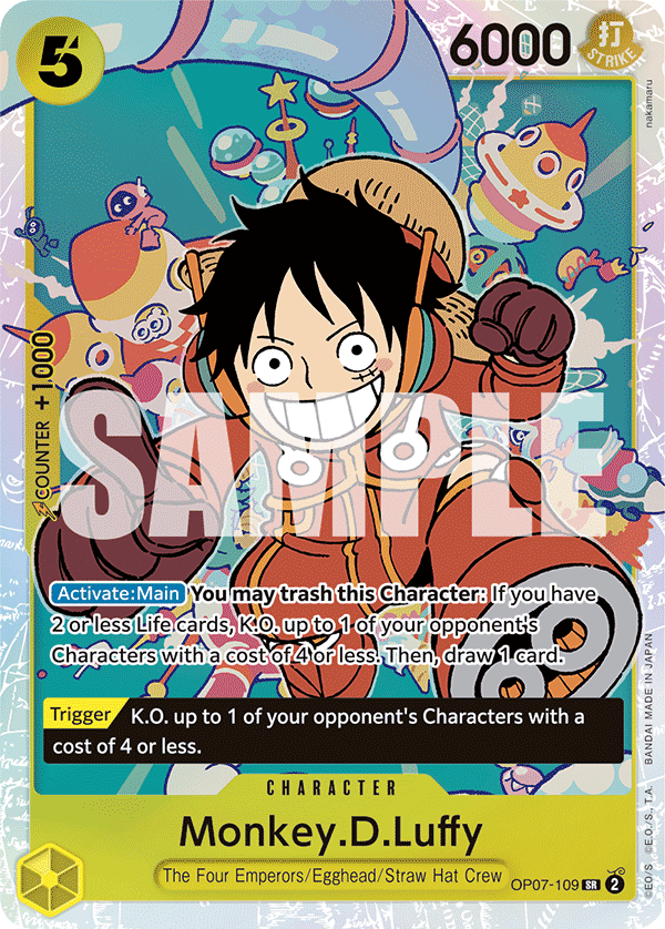 Monkey.D.Luffy — OP07-109