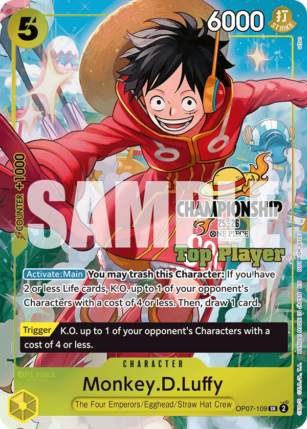 Monkey.D.Luffy — OP07-109p3
