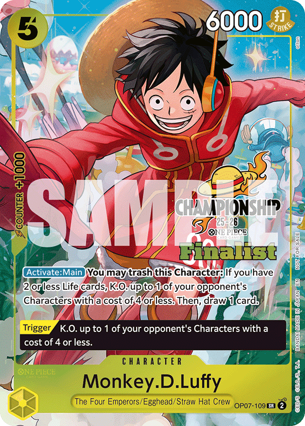 Monkey.D.Luffy — OP07-109p4