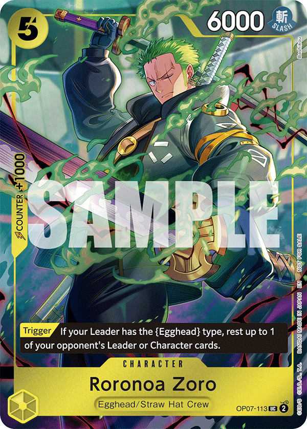 Roronoa Zoro — OP07-113p1