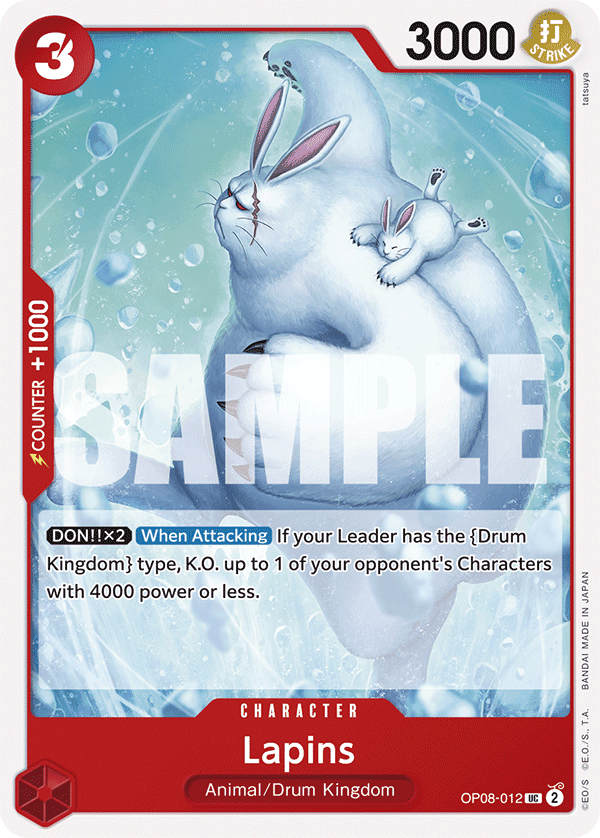 Lapins — OP08-012