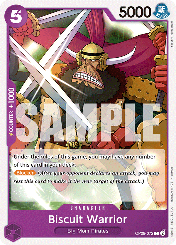 Biscuit Warrior — OP08-072