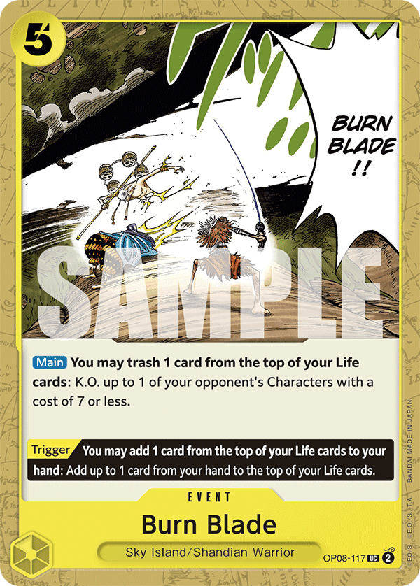 Burn Blade — OP08-117