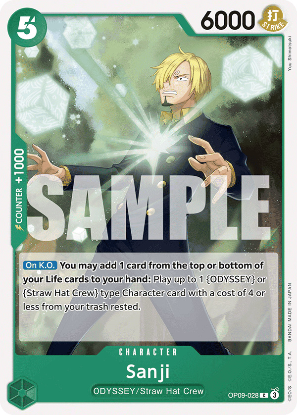 Sanji — OP09-028