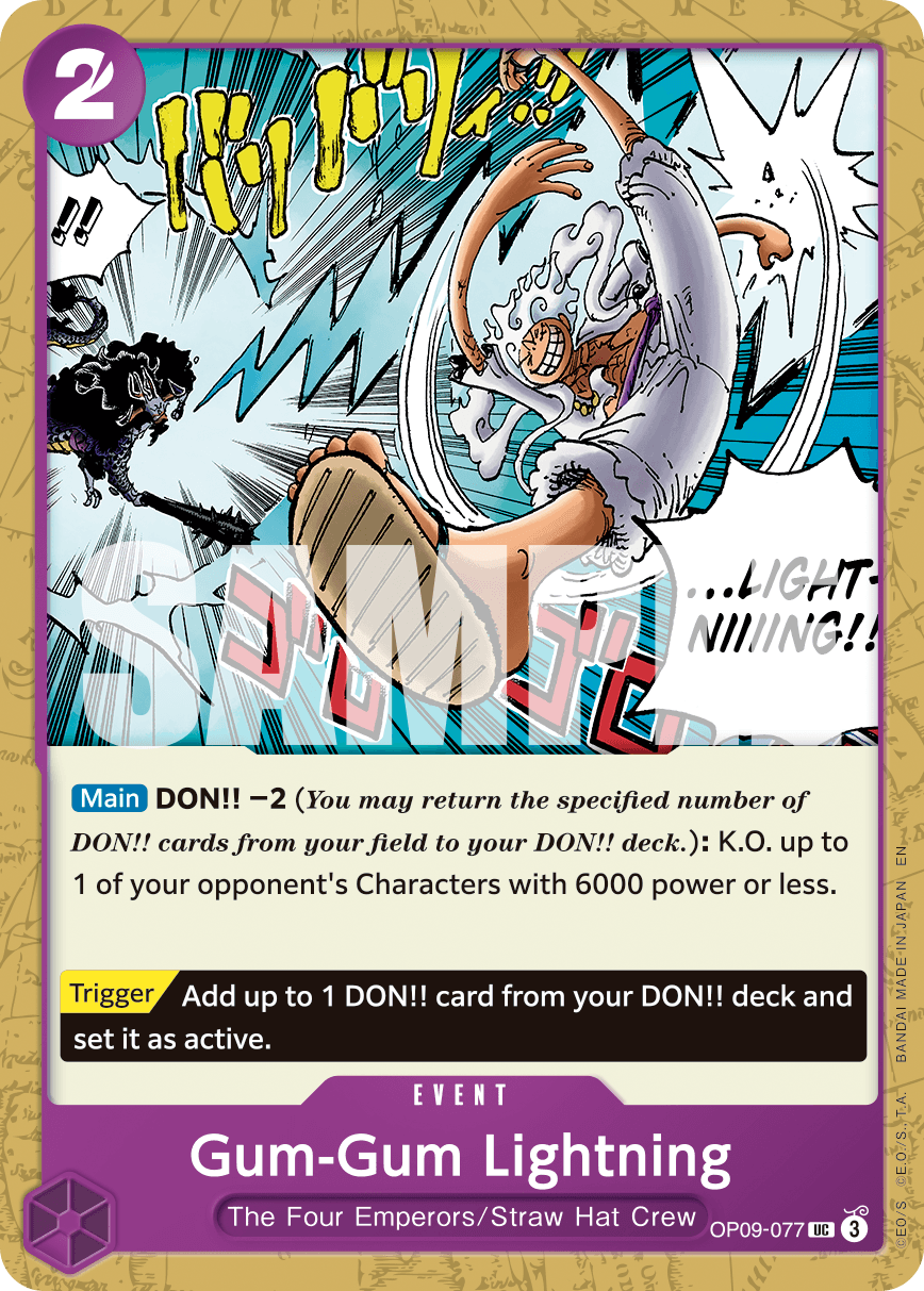 Gum-Gum Lightning — OP09-077r2