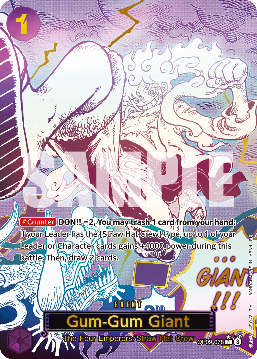 Gum-Gum Giant — OP09-078p2