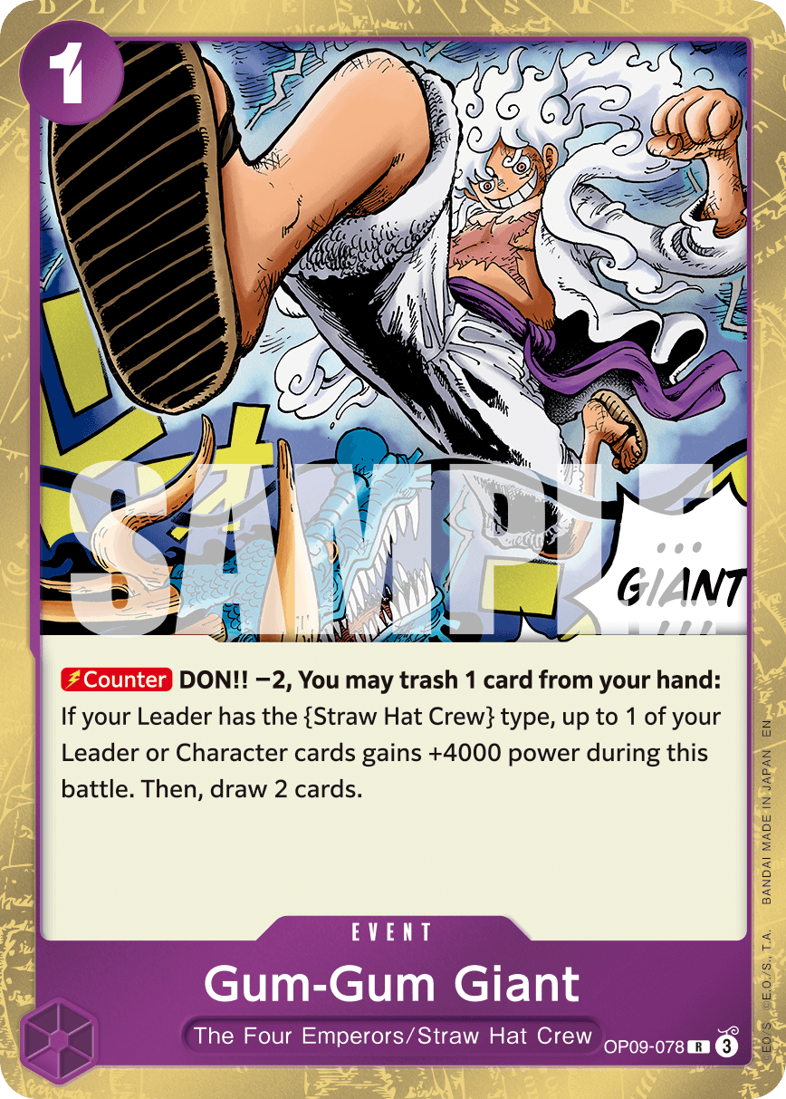Gum-Gum Giant — OP09-078r1