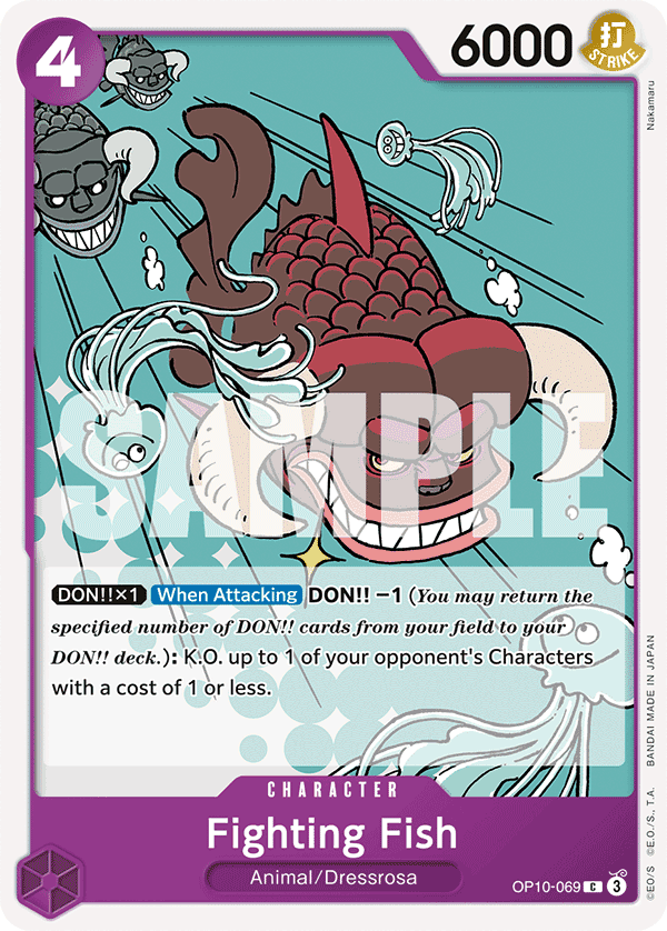 Fighting Fish — OP10-069