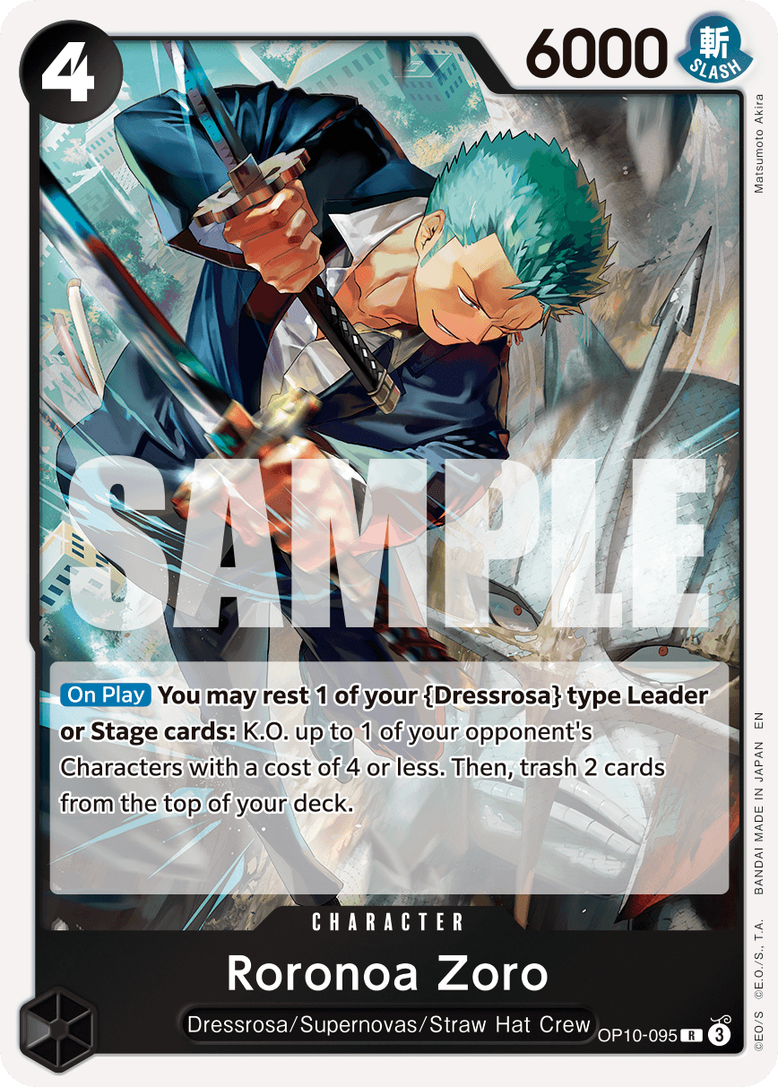 Roronoa Zoro — OP10-095r1
