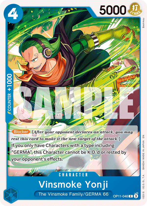 Vinsmoke Yonji — OP11-046