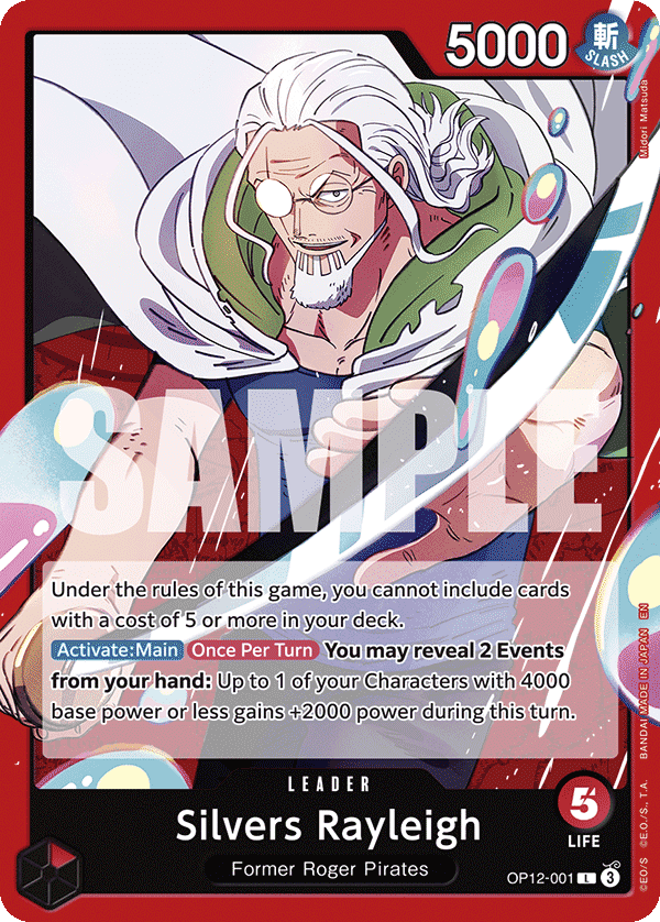 Silvers Rayleigh — OP12-001