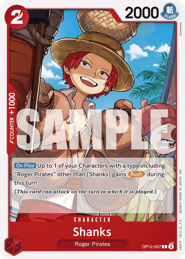 Shanks — OP12-007