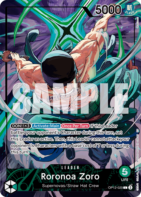 Roronoa Zoro — OP12-020p4