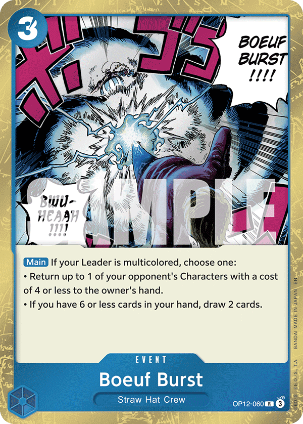 Boeuf Burst — base