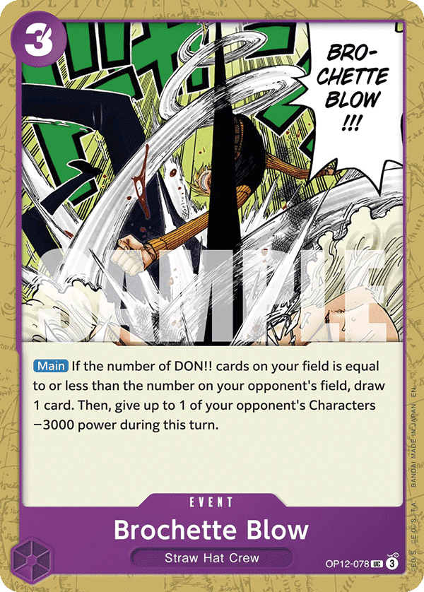 Brochette Blow — OP12-078