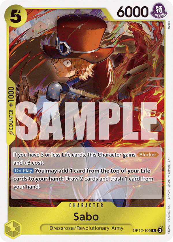 Sabo — OP12-100