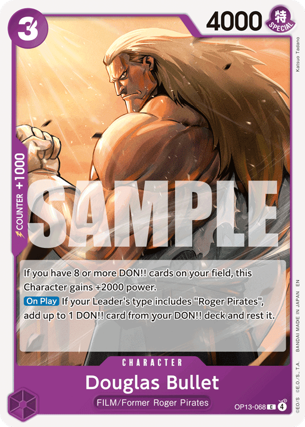 Douglas Bullet — OP13-068