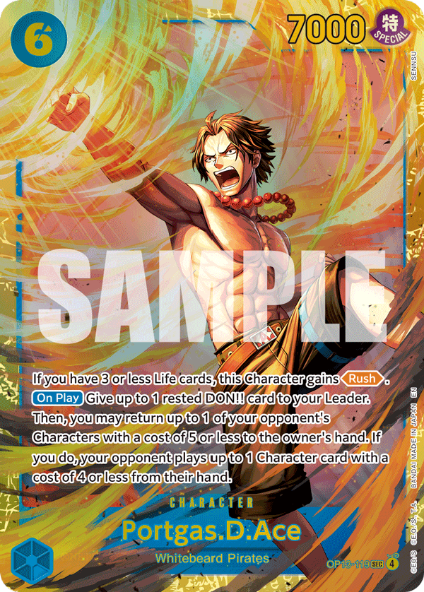 Portgas.D.Ace — OP13-119