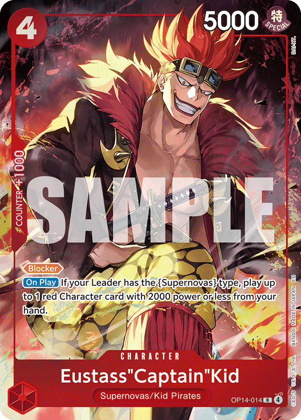 Eustass"Captain"Kid — OP14-014p1