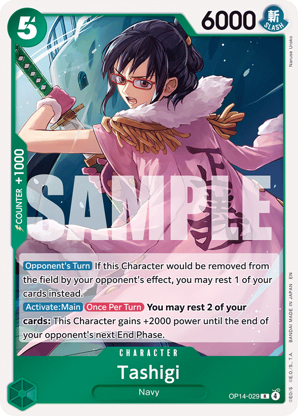 Tashigi — OP14-029