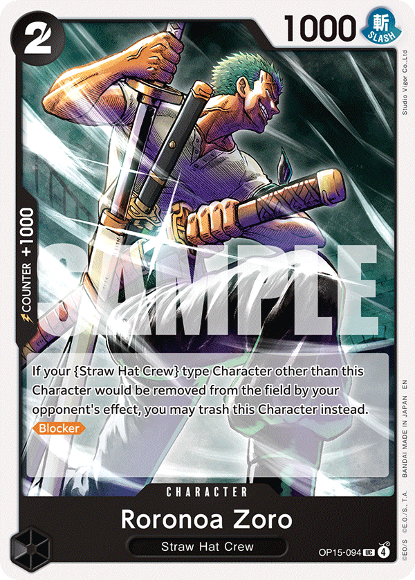 Roronoa Zoro — OP15-094