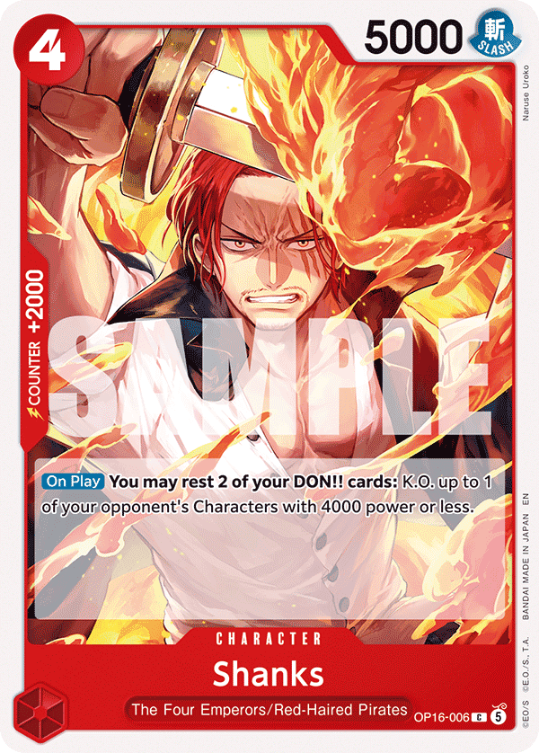 Shanks — OP16-006