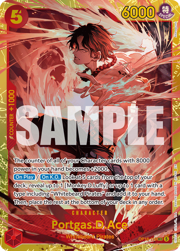 Portgas.D.Ace — OP16-118