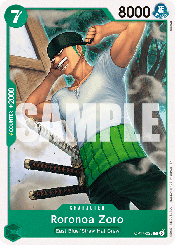 Roronoa Zoro — OP17-035