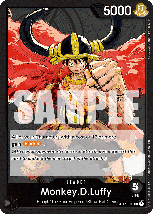 Monkey.D.Luffy — OP17-079