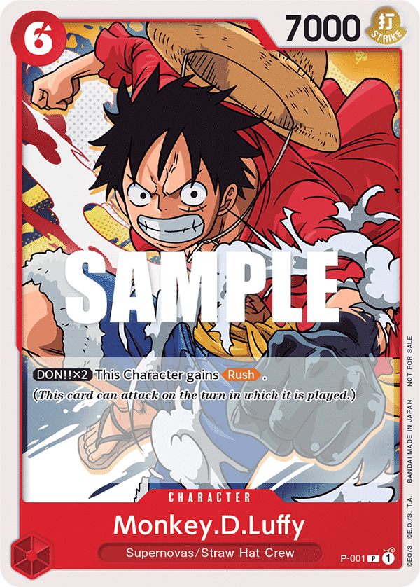 Monkey.D.Luffy — P-001p1