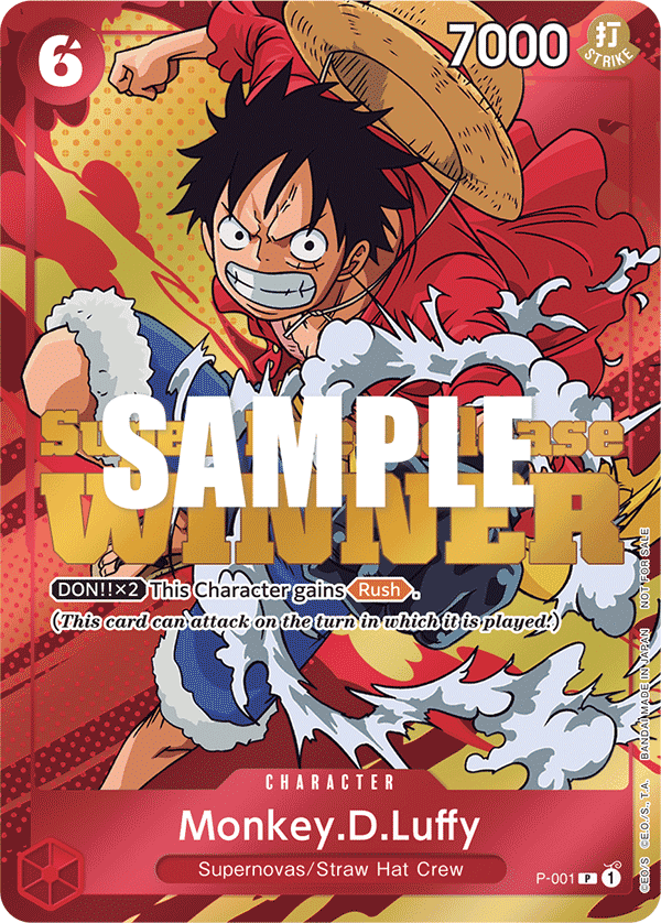 Monkey.D.Luffy — P-001p2