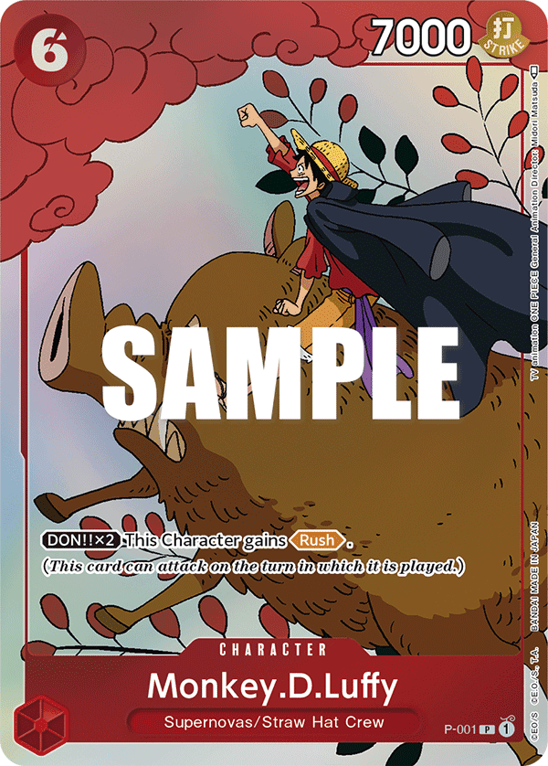 Monkey.D.Luffy — P-001p4