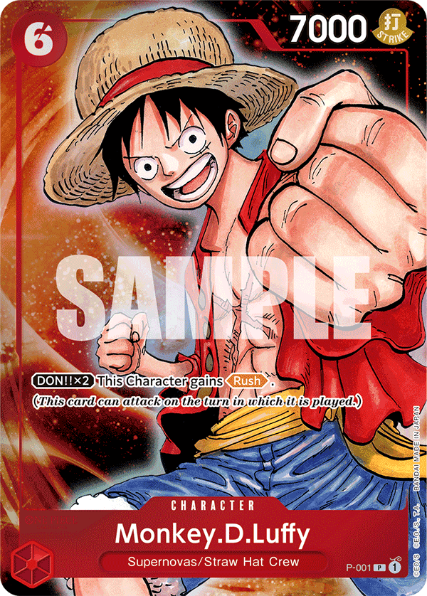 Monkey.D.Luffy — P-001p6