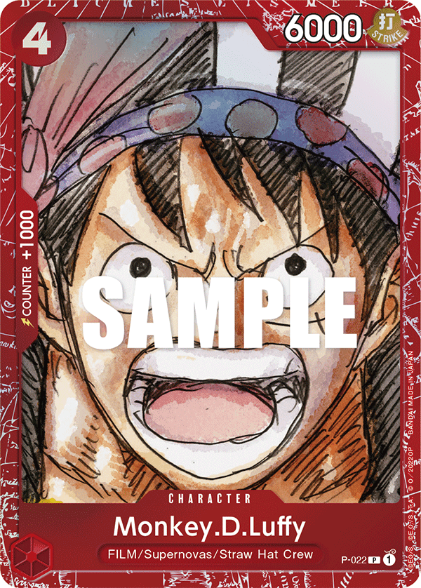 Monkey.D.Luffy — P-022p1