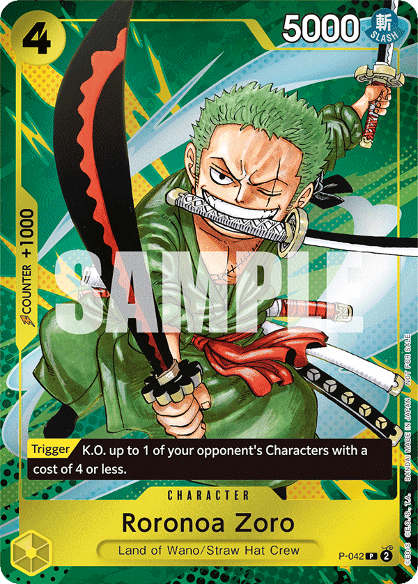 Roronoa Zoro — P-042