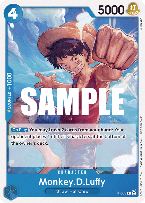 Monkey.D.Luffy — P-055