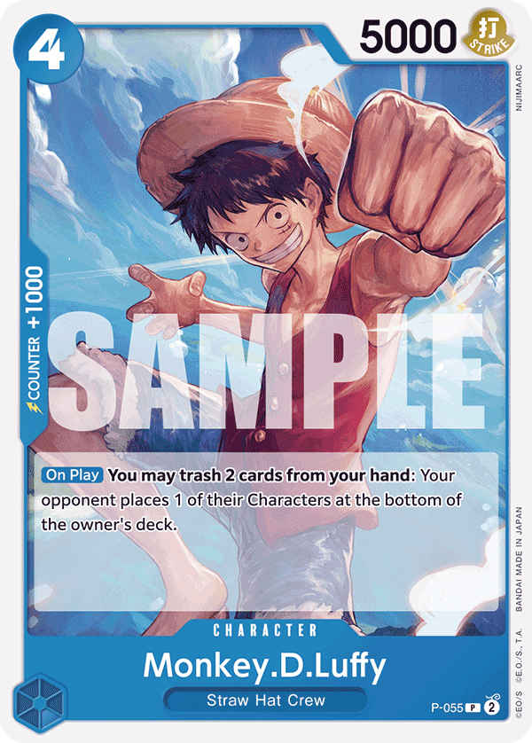 Monkey.D.Luffy — P-055r1