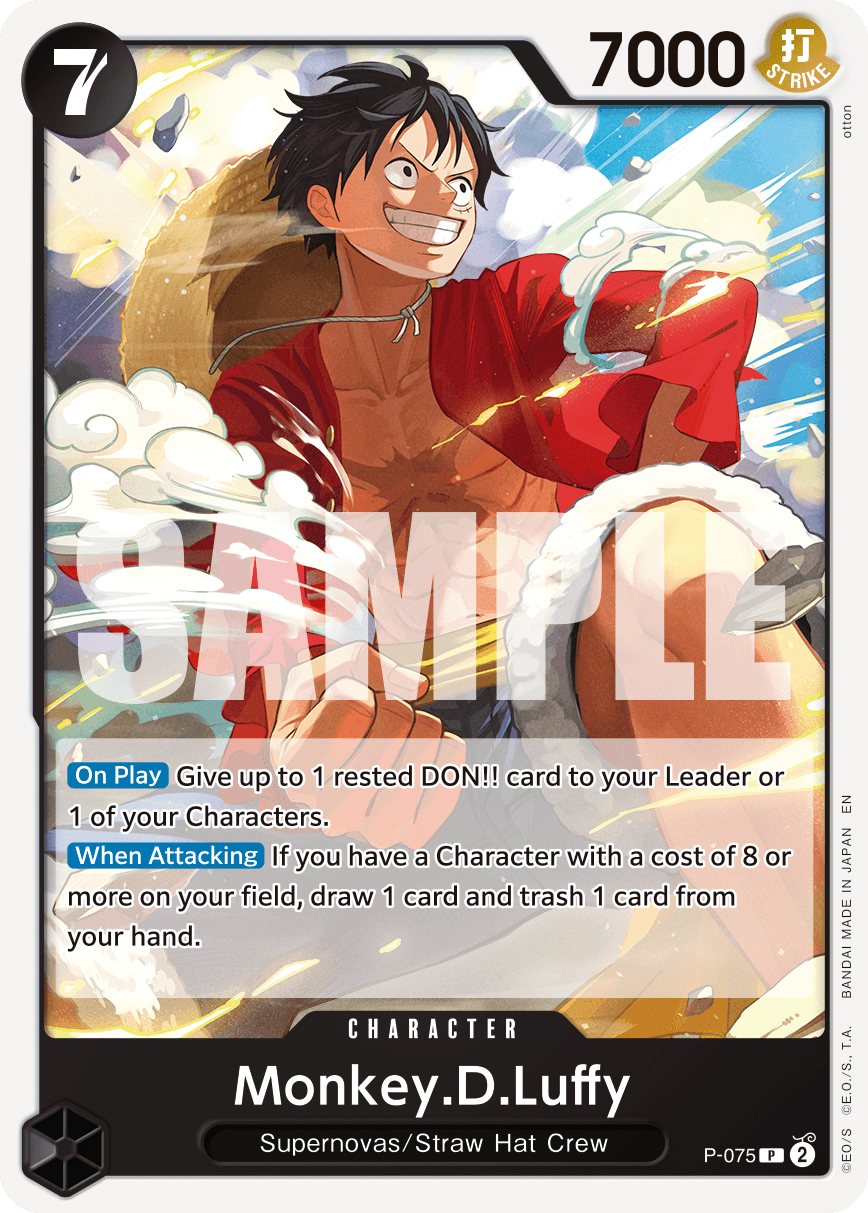 Monkey.D.Luffy — P-075r1