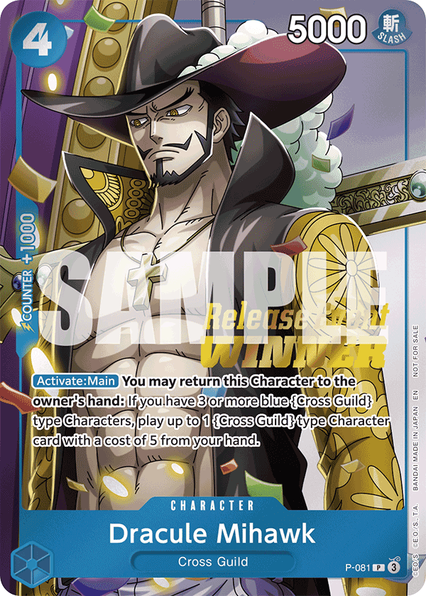 Dracule Mihawk — base