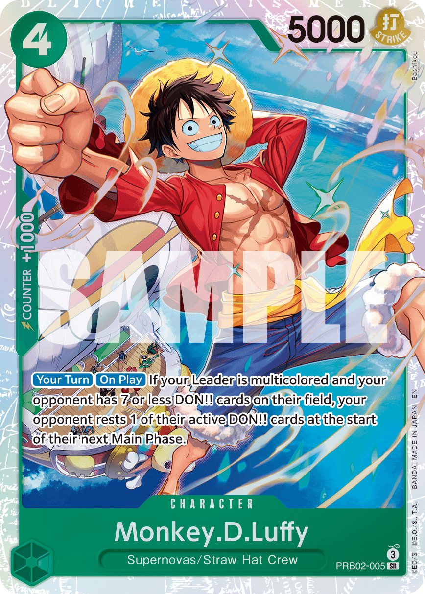 Monkey.D.Luffy — PRB02-005