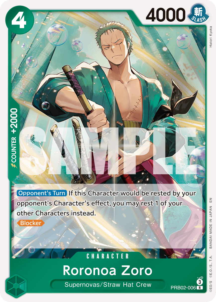 Roronoa Zoro — PRB02-006